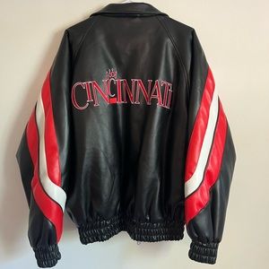 Men’s University of Cincinnati Bearcat Bomber Jacket